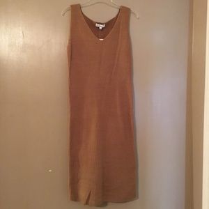 Sam  Edelman Taupe medium sweater dress
